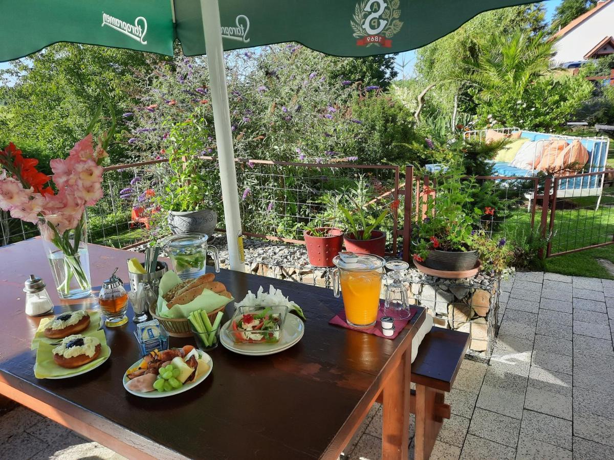 Penzion Zahrada nad řekou, restaurace a kavárna - PARKOVÁNÍ GRÁTIS Zlatá Koruna Exterior foto
